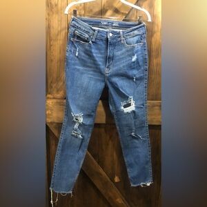 Old Navy Dark Blue Rockstar Jeans